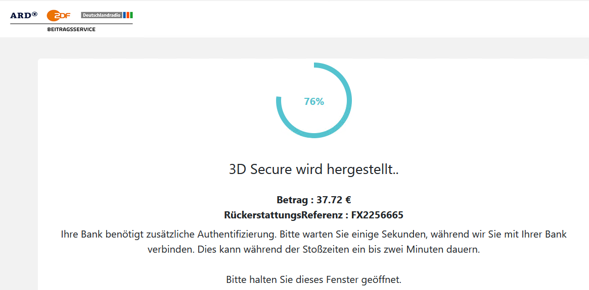 Rueckerstattung 3D-Secure