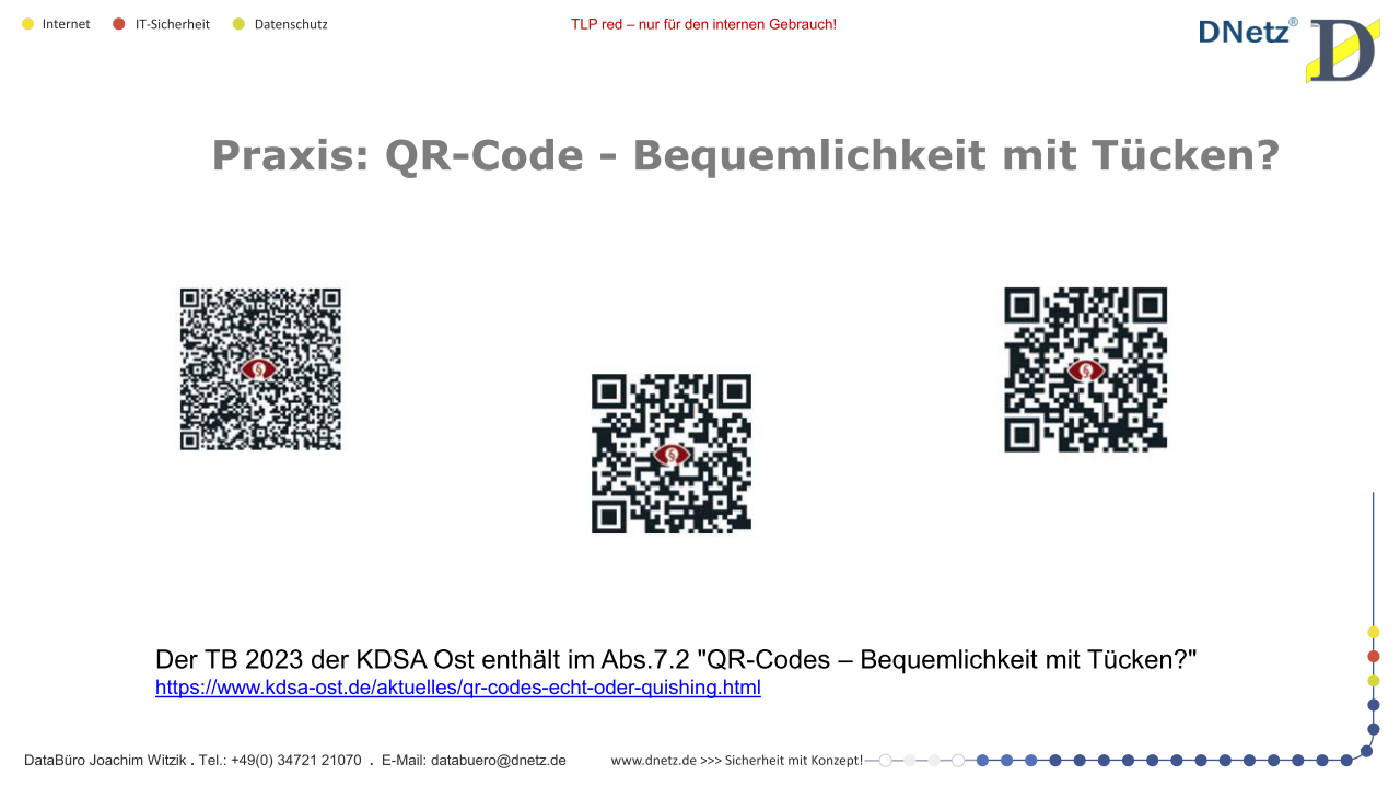 QR-Code Phishing Demo zum Testen